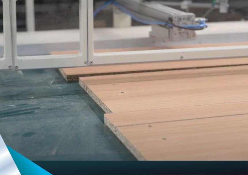 Automated Infeed & Outfeed Tables Automated infeed and outfeed tables for Through Feed Drawer Drilling Machine