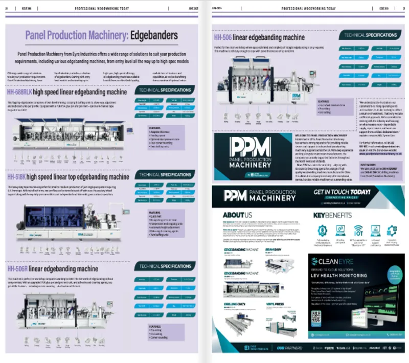 Panel Production Machinery PWT Magazine Feature | CNC UK